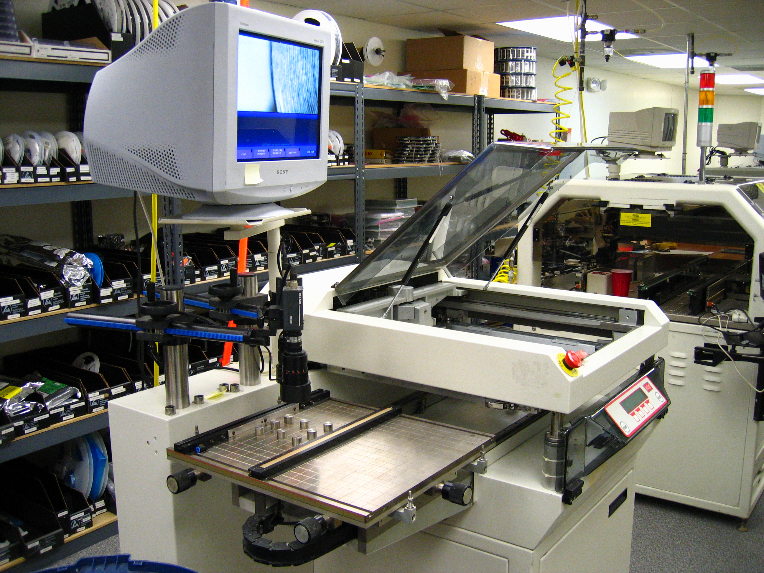 Quad MV-100 Screen Printer